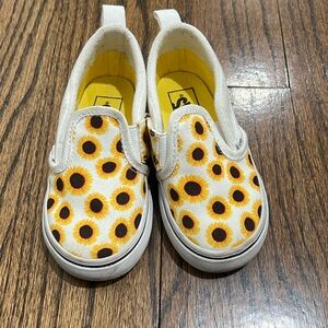 Sunflower Vans Slides